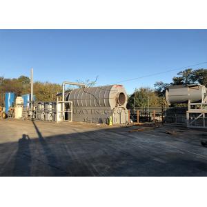 Quality Scrap Rubber Pyrolysis Machine Waste Tire 20t Feasbility Huayin for sale