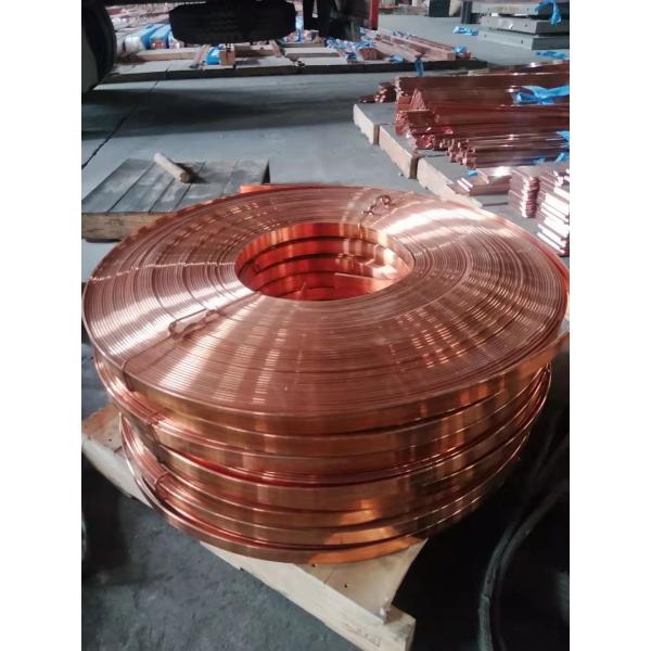 Beryllium Copper Metal Roll C17200 C17300 C17500 50x5mm Copper Sheet Metal Roll H62 H65 H68