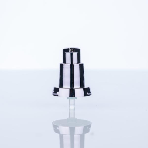 18/410 Violet Purple Foundation Pump Head Cream Pump Green Bottle for Personal Care and Cosmetics