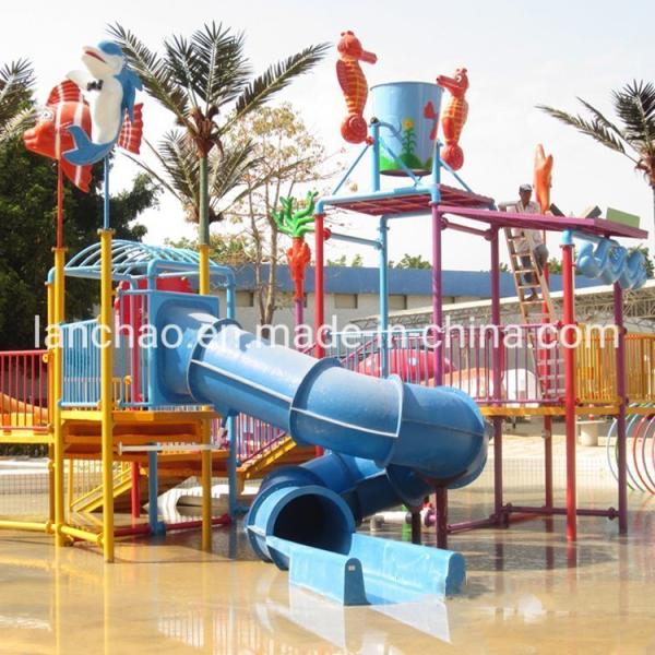 Small Indoor Splash Water Playground Colourful For Children
