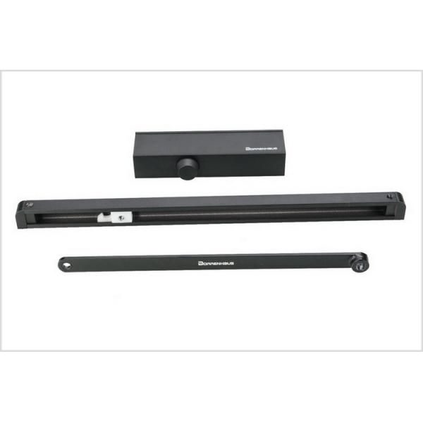 Fireproof Sliding Arm Door Closer D1004H Self Closing Oil Tight Hold Open Optional