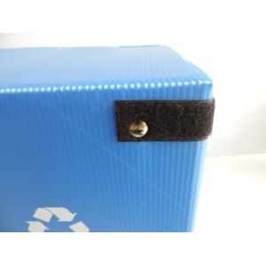 Self Adhesive PP Corrugated Plastic Box 620x420x380mm