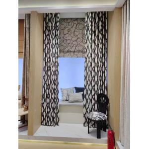 Hollowed White Cotton Lace Embroidery Muslin Curtains Blackout Window Hotels