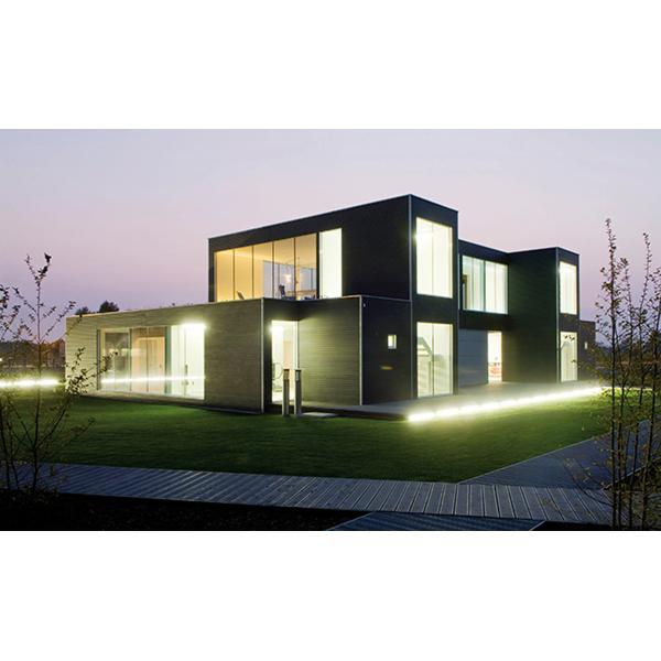 Vacation Prefabricated Container House , Red Color Shipping Container Buildings