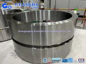 China Ring Gear Blank Forging 42CrMo4 Large Diameter Rolled rings manufacturers on sale