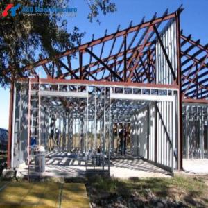 Structural Steel Beam on Roof of Building Residential Construction