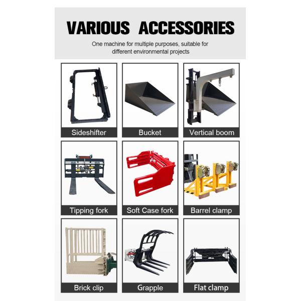 20ft Automatic All Terrain Forklift