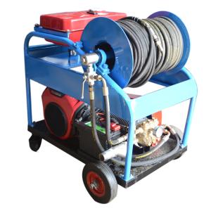 Quality Drainage Cleaning Machine With Rotating Nozzle / Hose Reel for sale
