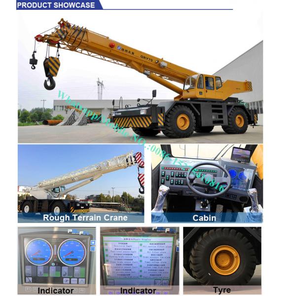 Brand New 30 Ton 35 Ton Mobile Crane , RT35 Zoomlion Truck Crane 46m Lifting Height