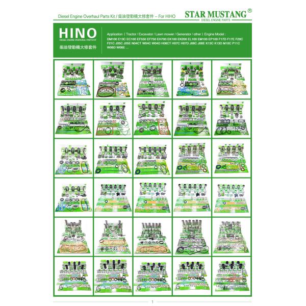 EK100 HINO Diesel Engine Cylinder Liner 111467-1910 10# 20# Material