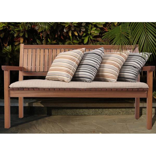 Exquisite Solid Wooden Outdoor Furniture / Solid Wood Garden Furniture Not Easy Deform