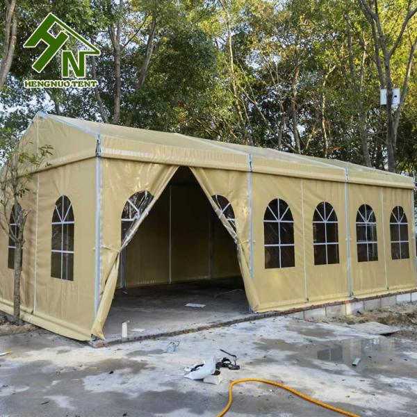 Hard Extruded Heavy Duty Aluminum Canopy Outdoor SGS Big Yellow Tent