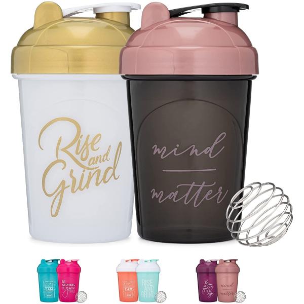 Dishwasher Safe Custom Logo Fitness Plastic Shaker Bottles 20 OZ 400ml Bpa Free