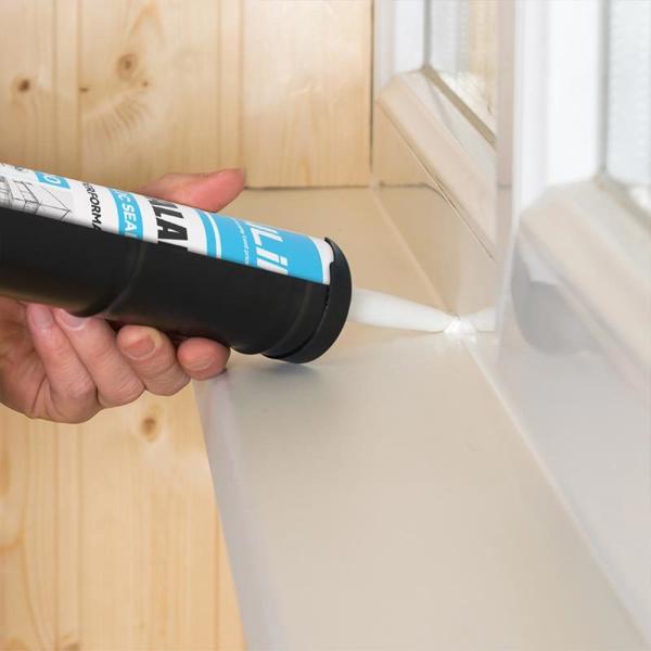 Weather Proof Water Based Acrylic Adhesive Mold Resistant Paintable Sandable