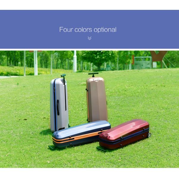 Aluminum Telescopic Rod Professional Badminton Storage Trolley Suitcase with Custom Zipper and Eco-Friendly Hard Shell