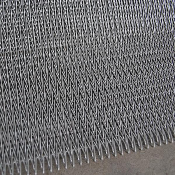 Stainless Steel Compound Weave Conveyor Belt for Muts Bolts Nail