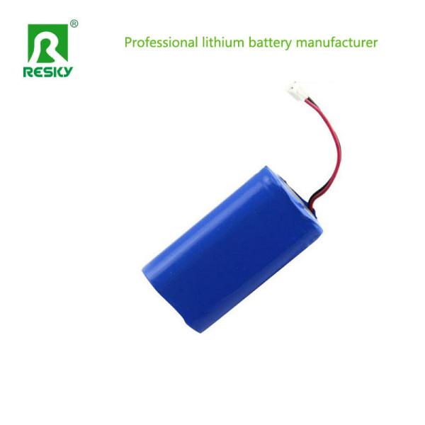 Customized 18650 Cylindrical Lithium Batteries 7.4V 2600mAh