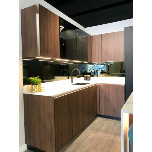 Philippines 304 Stainless Steel Kitchen Cabinet Customized Beveled Edge