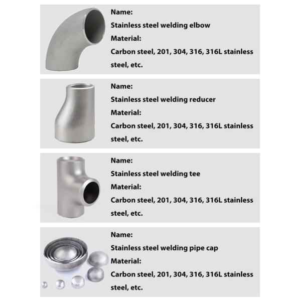 304L 316L Forged Stainless Caps T Shaped Forged Threaded Fittings Tee