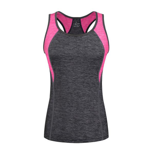 Spring Summer Women Fitness Vest Running Yoga Quick Drying Elastic Breathable