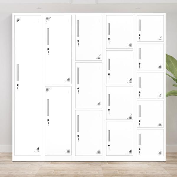 colorful 5 Tier 0.9mm Steel 450mm depth Middle School Lockers