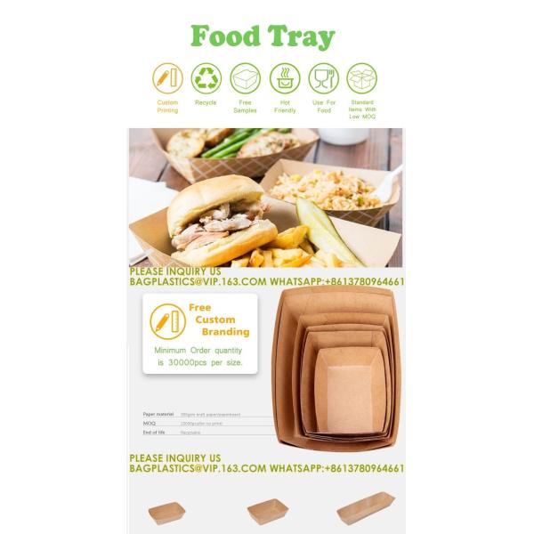 Paper Burger Box, Corrugated Hamburg Box 300gsm Paper Fast Food Disposable Paperboard 1-6 Colors Food Pack