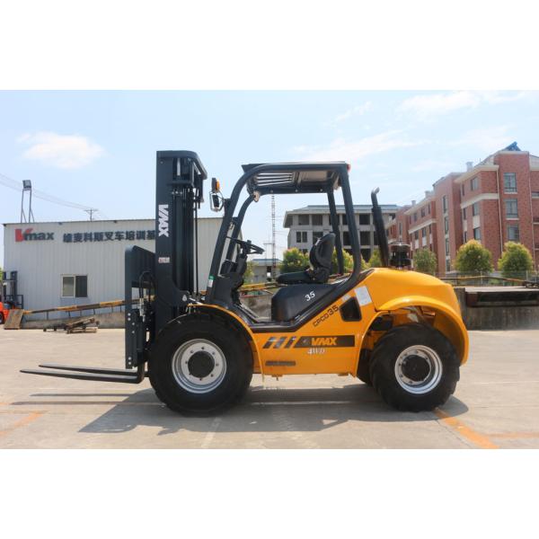 3.5 Ton 2WD Compact All Terrain Forklift Yanmar 4TNE98(EUIII) Japanese Engine