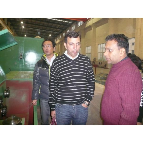 Cold Rolled Type Drawing Wire Machine , Metal Drawing Machine For Steel Wire 2000kg