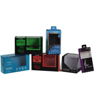 Quality Transparent Window Box Packaging / Plastic Kraft Paper Window Boxes for sale