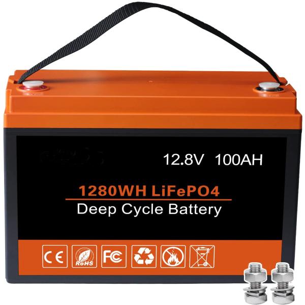 BMS 12V 200Ah Lithium Ion Battery LFP Deep Cycle Lithium Iron Phosphate Battery