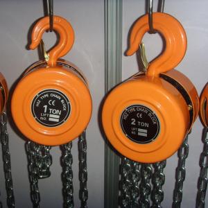 China Mechanical Wear Resistant 20t Moveable Manual Chain Hoist on sale