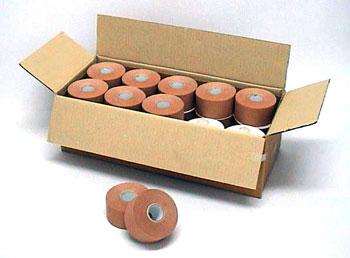 Cutom tan flesh white Physio tape Serrated sports tape Zigzag edge sports tape