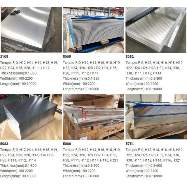 2mm Thickness 6061 T6 Aluminum Plate Sheet 100mm Width