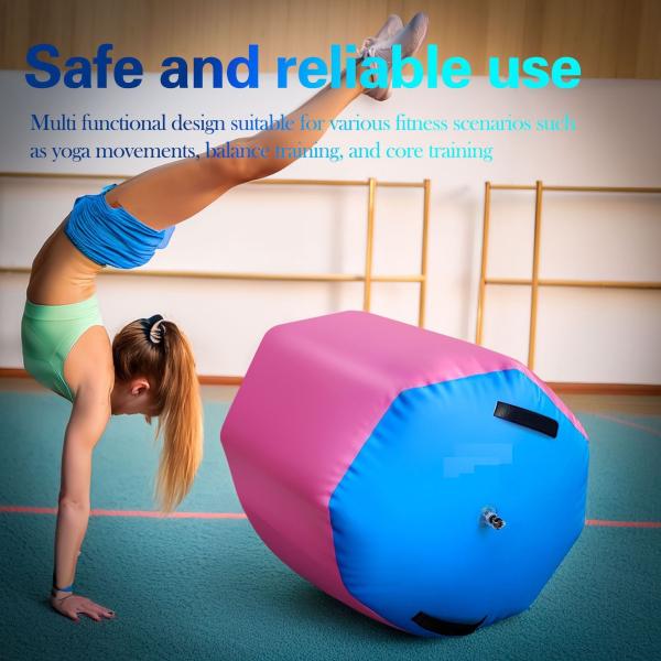 Inflatable Gymnastics Air Roller Set, Tumble Rolling Air Roller Gymnastics