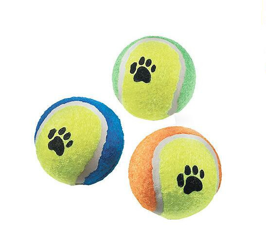 Factory customized logo inflatable pet toys manufacturers tennis ball for dog training toys balls interactive pet toy ba