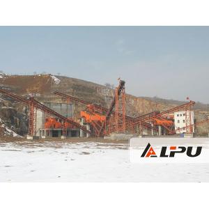Energy Saving Quartz Stone Crushing Plant / Jaw Crusher Machine
