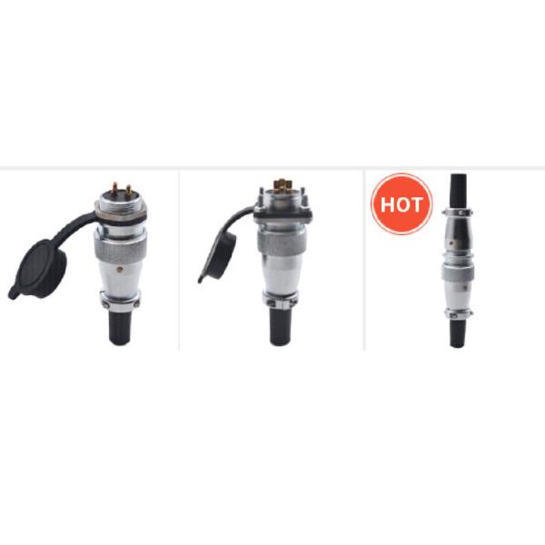 WS16 Circular Connector 10 Pin Plug And Socket Docking Connectors 7~10 Pins 5A 400V