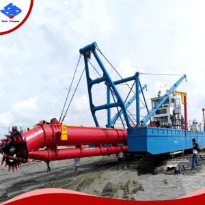 Sand Trailing Chain Bucket Suction Hopper Dredger In South Africa