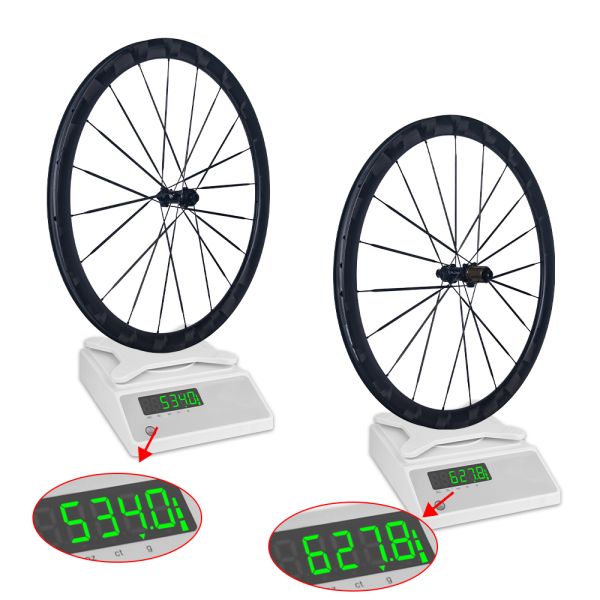 700c carbon fiber wheelset with 5.2mm spokes 120 ring hub and shimano 7-12 speed compatibility