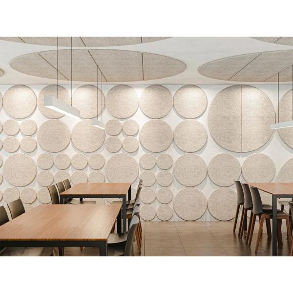 Acoustic Panels Soundproof Wooden Wood Wool Customized Wood Fiber Acoustic Panel For Noise Reduce