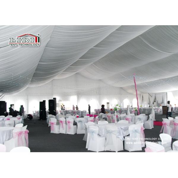 Solid ABS Wall 10 By 10m Double Decker Tent With PVC Roof Cover For Event
