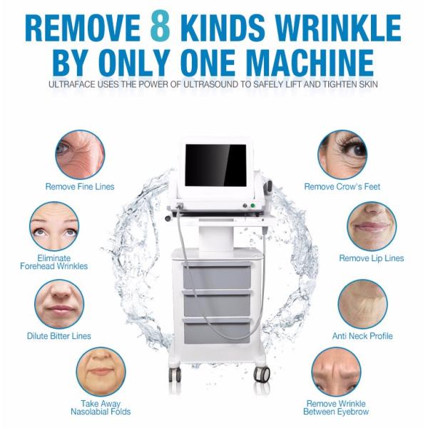 Skin Tightening / HIFU Face Lift / HIFU Equipment For Wrinkle Removal 110v 220v