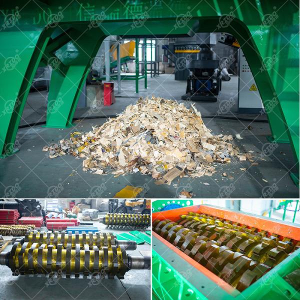 Wood Pallet Shredder For Solid Waste Wood Recycling