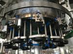 Automatic Rinsing Filling Capping Machine , 3 In 1 Filling Machine