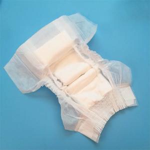 China Custom Pull Up Diaper Pants PE Backsheet Disposable Overnight Newborn Diapers on sale