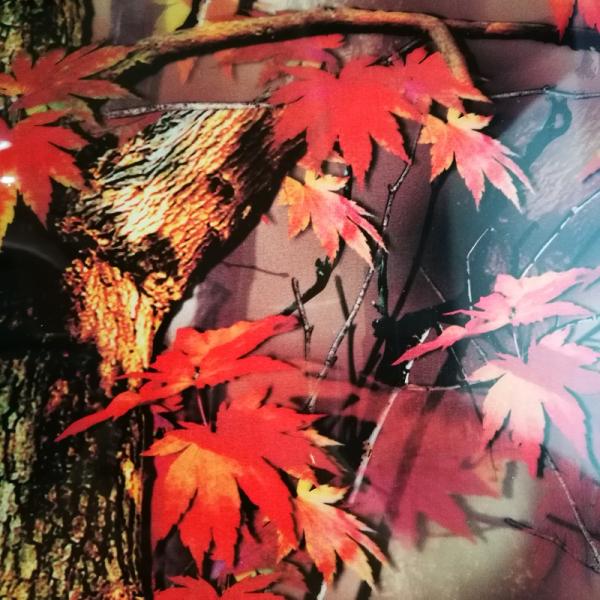 32um PVA Hydrographic Transfer Film With Maple Leaf Pattern