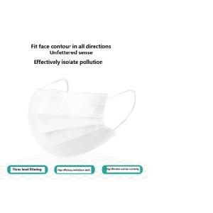 Three Layers Medical Protective Mask , Blue Disposable Medical Face Mask