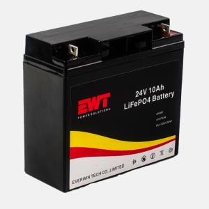 Deep Cycle Lifepo4 24V 10Ah Lifepo4 Lithium Battery