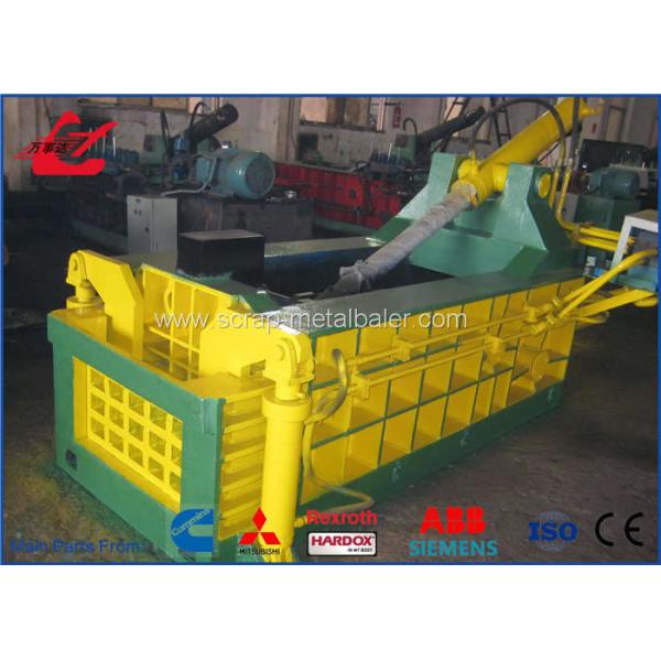 Manual Valve Control Hydraulic Scrap Baling Press 160 Ton Press force