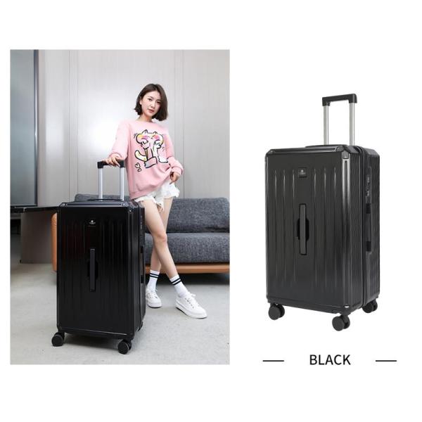 1683Convenient Travel Companion Aluminum Suitcase with 4 Wheels and Telescopic Handle 20/22/24/26/28 Inches